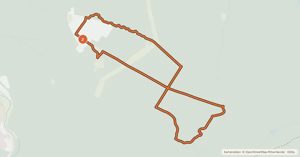 Kartenübersicht der Radroute Taster Loop