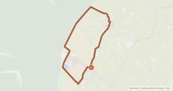 Kartenübersicht der Radroute Tour 1
