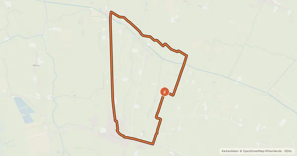 Kartenübersicht der Radroute Tour 2