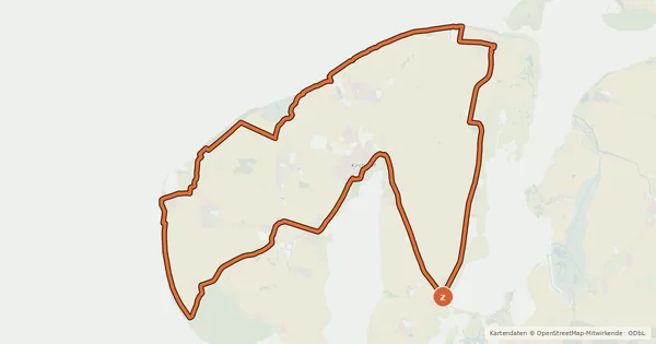 Kartenübersicht der Radroute Tour 3