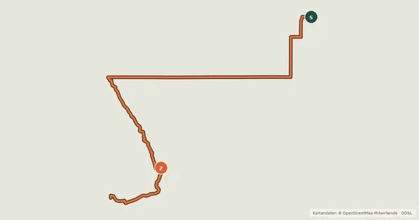 Kartenübersicht der Radroute Trans Canada Trail (Canora to Good Spirit Lake Prov Park)
