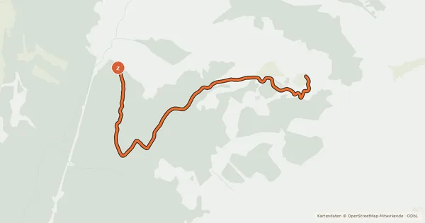 Kartenübersicht der Radroute Variante Sulzenalm SW-V-07