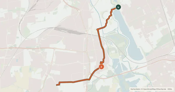 Kartenübersicht der Radroute Veloroute 9