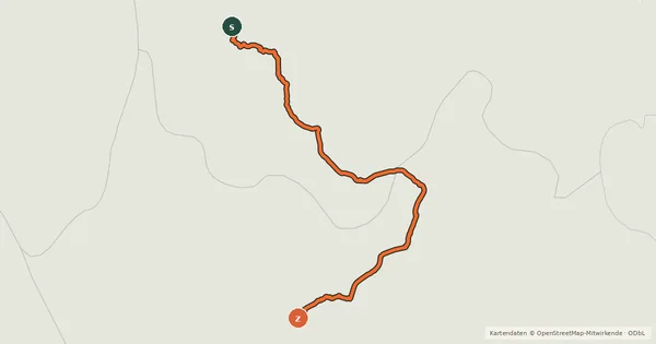 Kartenübersicht der Radroute Véloroute du Sillon Alpin