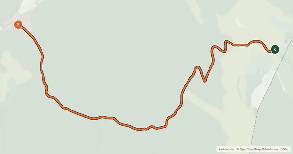 Kartenübersicht der Radroute Watzmann-Hochkönig MTB-Runde