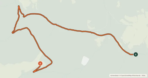Kartenübersicht der Radroute Wechselgraben Route