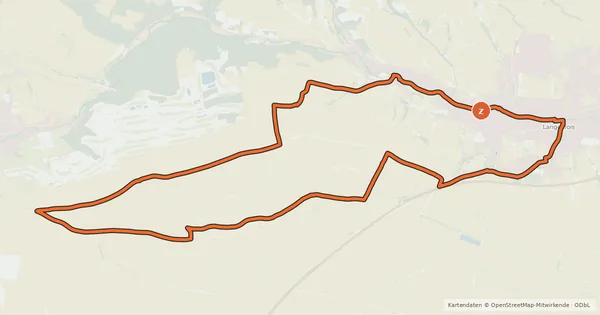 Kartenübersicht der Radroute Wein-Radtour