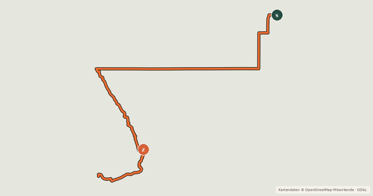 Kartenübersicht der Radroute Trans Canada Trail (Canora to Good Spirit Lake Prov Park)