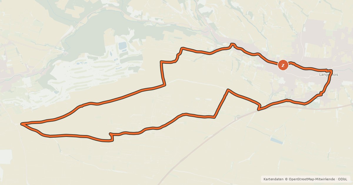 Kartenübersicht der Radroute Wein-Radtour